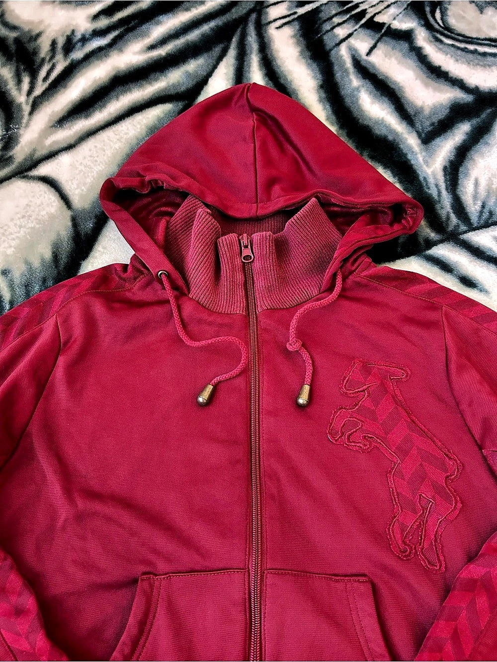 Vintage L.A.M.B. Logo Y2K Red Hoodie